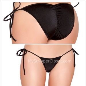 Teeny weeny bikini bottom! Tie sides.